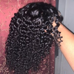 Kinky Curly Lace Closure Wig